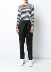 Comme des Garçons striped long sleeved T-shirt