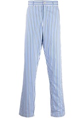 Comme des Garçons striped tailored trousers