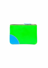 Comme des Garçons Super Fluo goatskin wallet