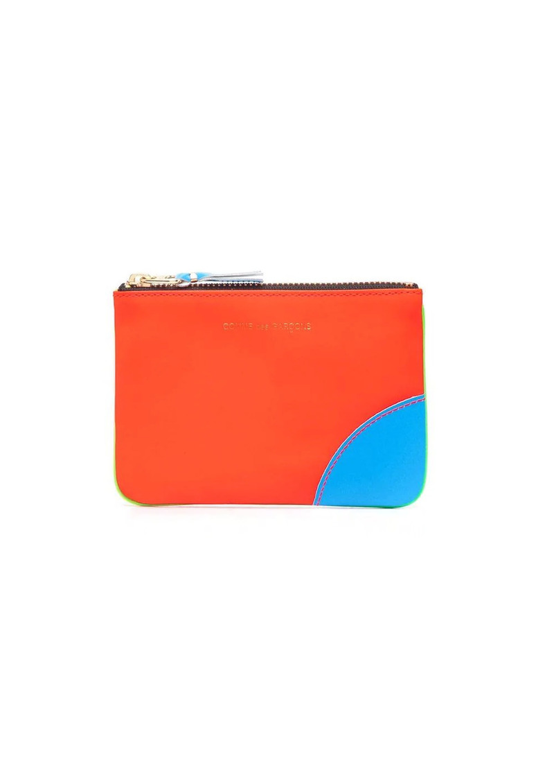 Comme des Garçons Super Fluo goatskin wallet