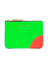 Comme des Garçons Super Fluo leather pouch