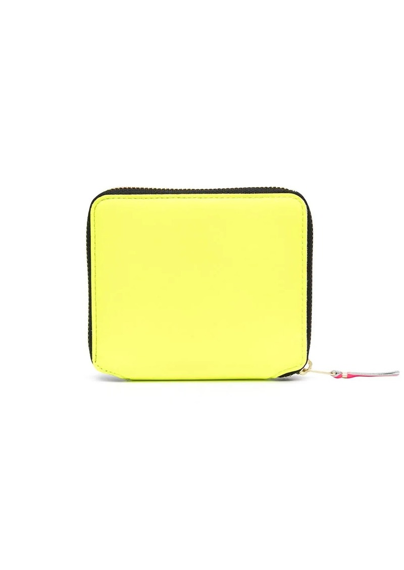 Comme des Garçons Super Fluo zip-around wallet