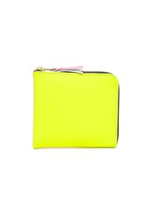 Comme des Garçons Super Fluo zipped leather wallet