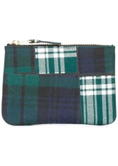 Comme des Garçons tartan coin purse