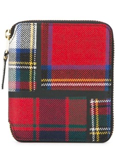 Comme des Garçons tartan wallet