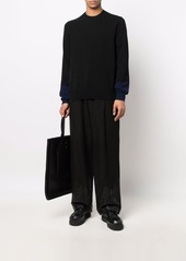 Comme des Garçons tonal wool jumper