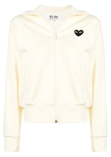 Comme des Garçons heart logo-patch track jacket