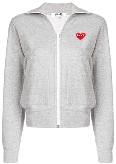 Comme des Garçons heart logo-patch track jacket