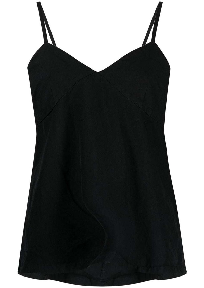 Comme des Garçons V-neck camisole top