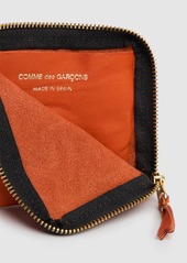 Comme des Garçons Washed Leather Zip Wallet