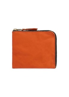 Comme des Garçons Washed Leather Zip Wallet