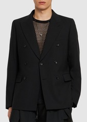 Comme des Garçons Wool Double Breast Blazer