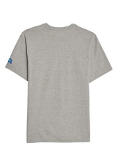 Comme des Garçons x Invader logo-patch cotton T-shirt