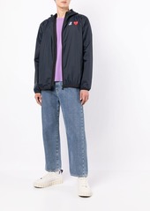 Comme des Garçons x K-Way zipped hooded jacket