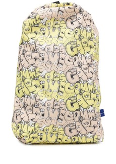 Comme des Garçons x Kaws logo print backpack