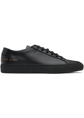 Common Projects Black Original Achilles Low Sneakers