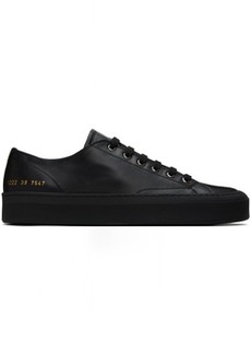 Common Projects Black Tournament Low Sneakers