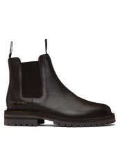 Common Projects Brown Leather Chelsea Boots