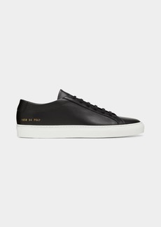 Common Projects Men's Achilles Leather Low-Top Sneakers