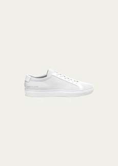 Common Projects Men's Achilles Perforated Leather Low-Top Sneakers