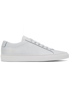 Common Projects Silver Achilles Tech Sneakers