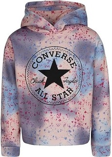 Converse All Over Print Cropped Hoodie (Big Kids)