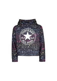 Converse All Over Print  Cropped Hoodie (Little Kids)