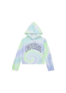 Converse All Over Print Tie-Dye Boxy Hoodie (Toddler/Little Kids)