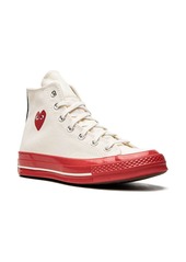 Converse x CdG Play Chuck 70 High "Pristine Red" sneakers