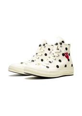 Comme des Garçons Chuck 70 Hi "Polka Dot White" sneakers