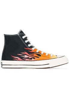 Converse Chuck 70 flame-print sneakers