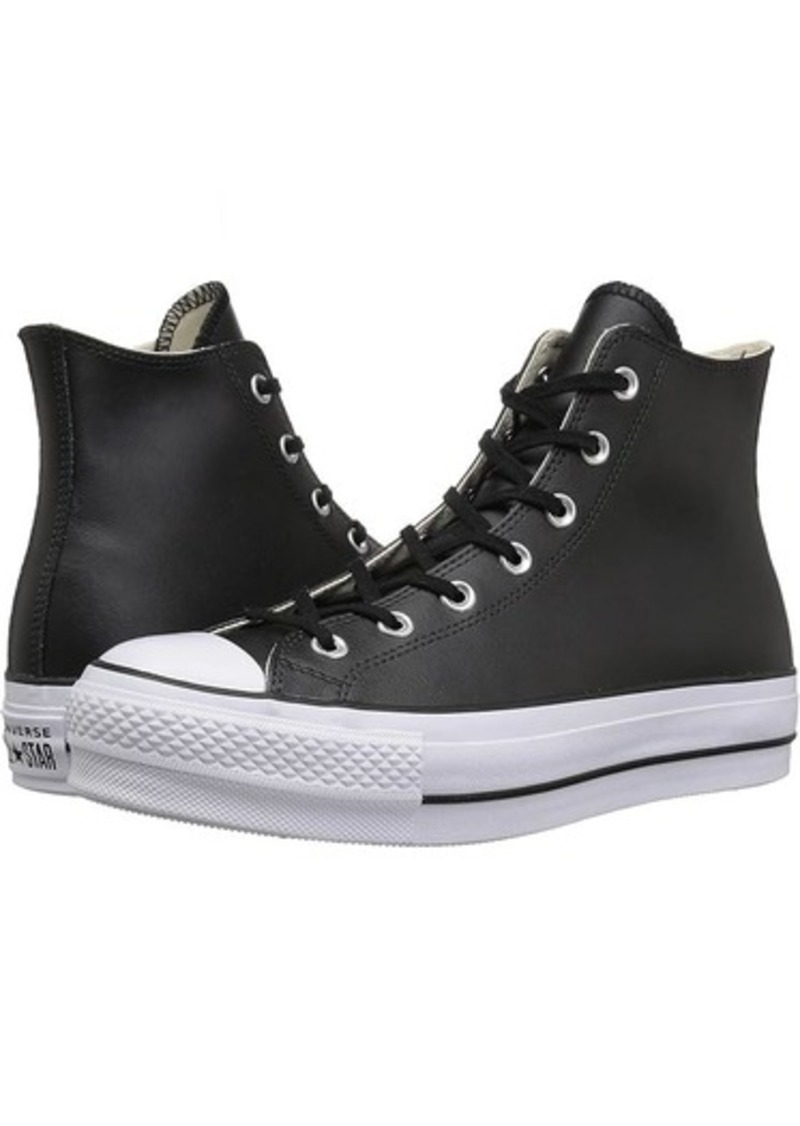 Converse Chuck Taylor All Star High Top Platform Leather Sneaker