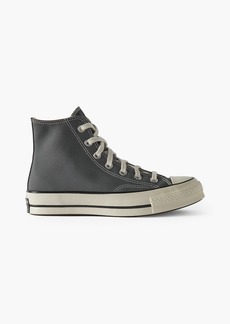 CONVERSE - Canvas high-top sneakers - Gray - US 5