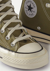 CONVERSE - Canvas high-top sneakers - Green - US 5