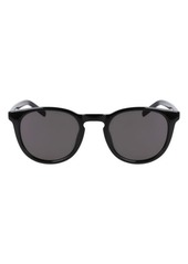 Converse 50mm Round Sunglasses in Black at Nordstrom