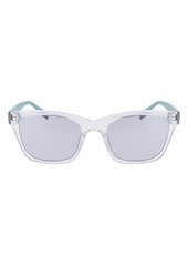 Converse 53mm Rectangular Sunglasses in Crystal Clear at Nordstrom Rack