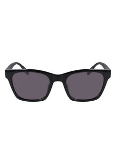 Converse 53mm Rectangular Sunglasses in Black at Nordstrom Rack