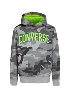 converse boys quilted hooded jacket