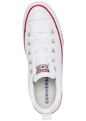 Converse Big Kids' Chuck Taylor All Star Malden Street Casual Sneakers from Finish Line - WHITE/GARNET