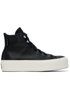 Converse Black Chuck Taylor All Star Lift Platform Sneakers