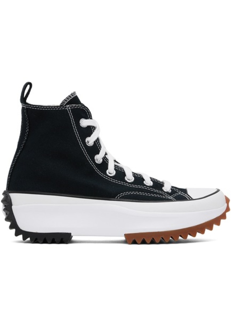 Converse Black Run Star Hike High Top Sneakers