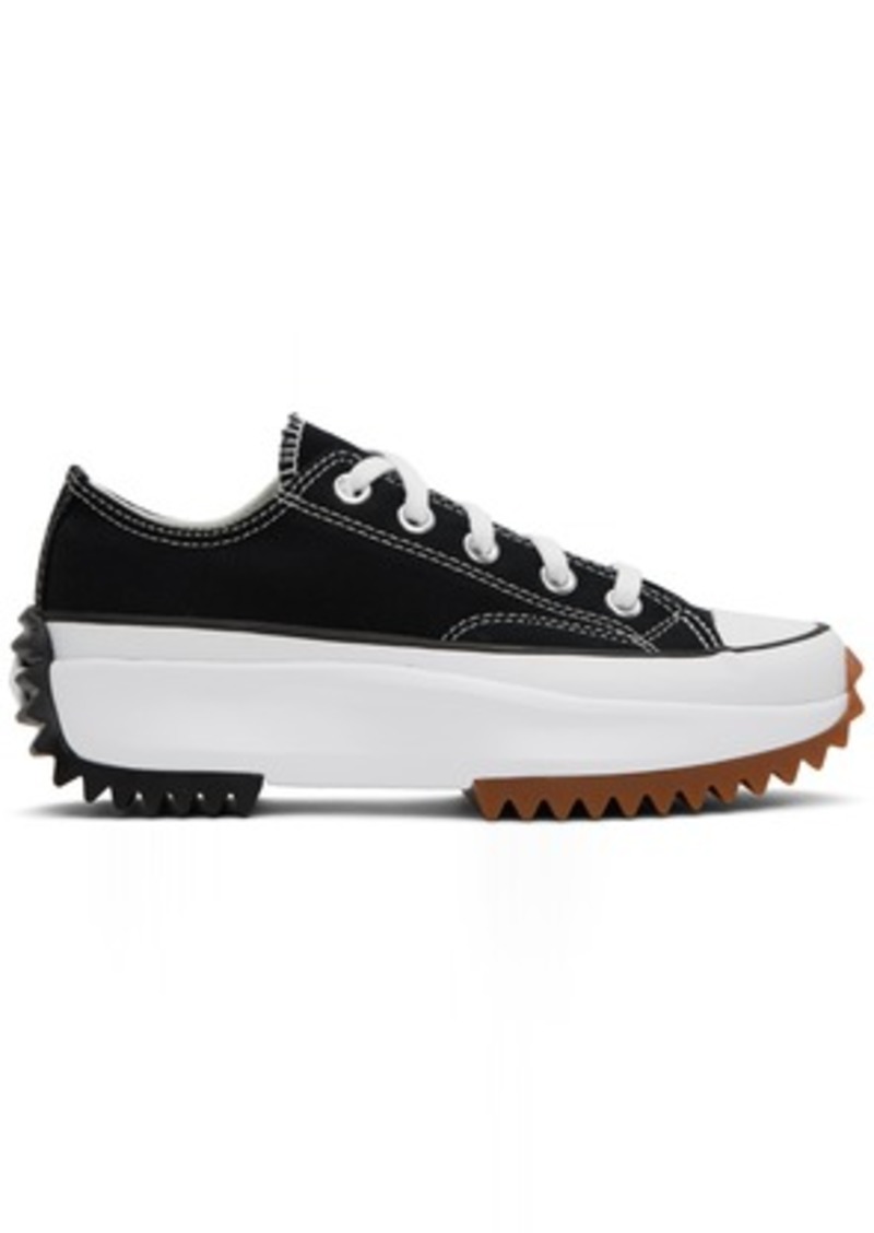 Converse Black Run Star Hike Low Top Sneakers