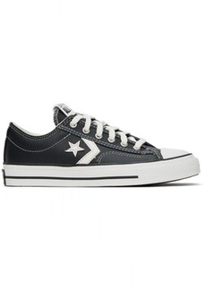 Converse Black Star Player 76 Fall Leather Sneakers
