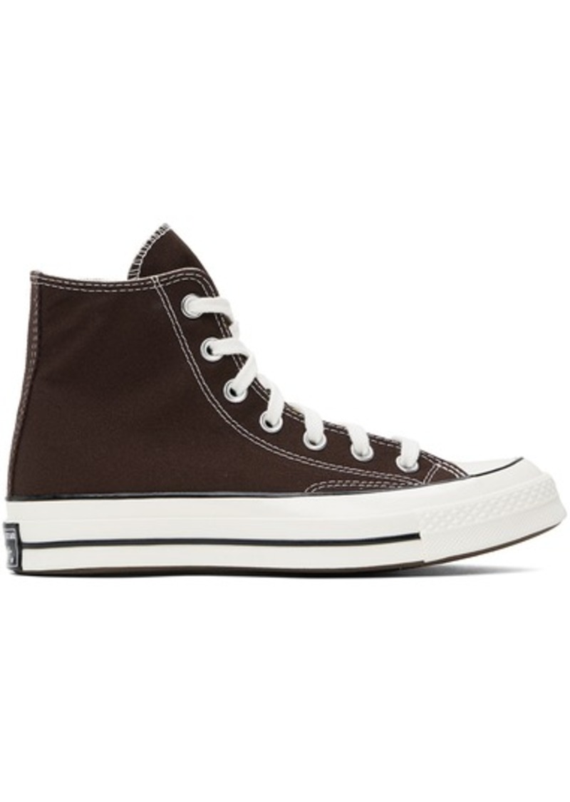 Converse Brown Chuck 70 High Top Sneakers