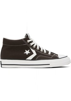 Converse Brown Star Player 76 Mid Top Sneakers