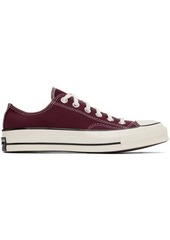 Converse Burgundy Chuck 70 Vintage Sneakers