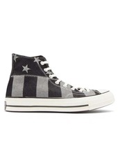 Converse Chuck 70 striped high-top canvas trainers