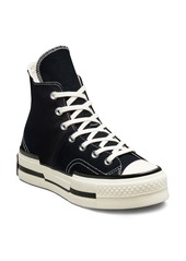 Converse Chuck Taylor® All Star® 70 Plus High Top Platform Sneaker in Black/Egret/Black at Nordstrom Rack