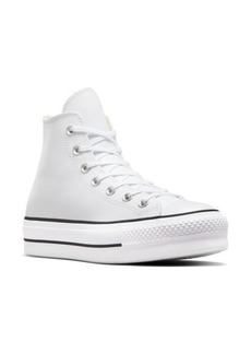 Converse Chuck Taylor All Star Lift High Top Leather Sneaker