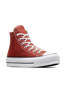 Converse Chuck Taylor® All Star® Lift High Top Platform Sneaker in Ritual Red/White/Black at Nordstrom Rack